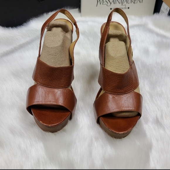 Nine West Platform Stiletto Shoes Sandals - Picture 4 of 16